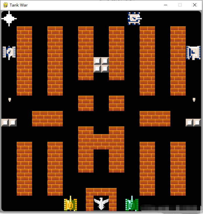 python如何实现双人版坦克大战游戏  python 第1张