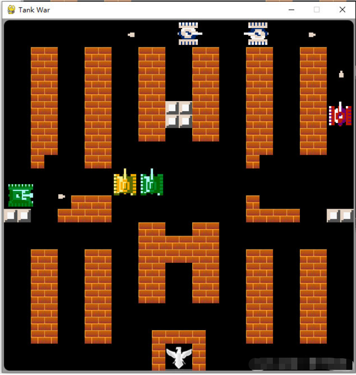 python如何实现双人版坦克大战游戏  python 第2张