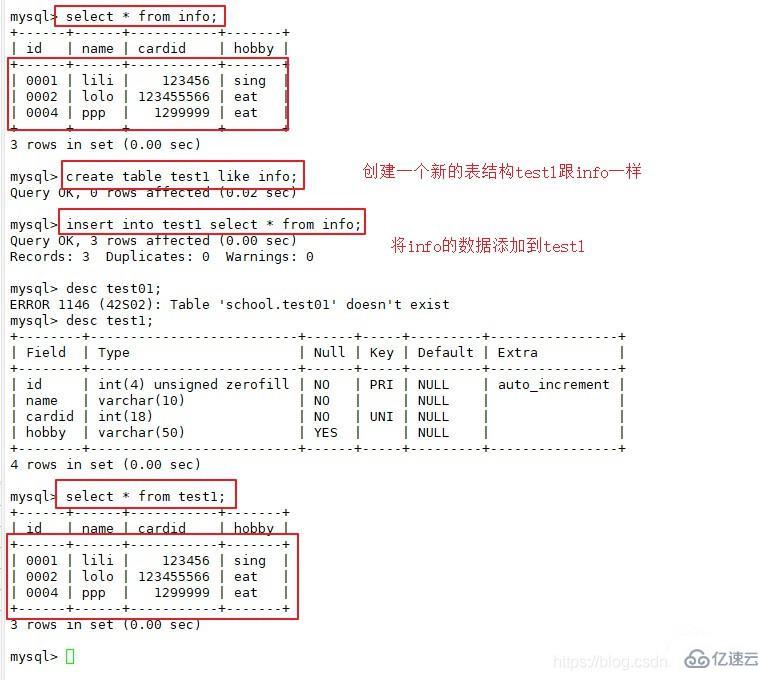 MySQL数据库的基本命令有哪些  mysql 第23张