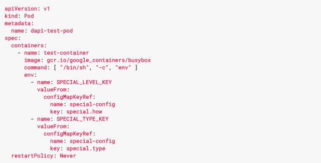 Kubernetes 1.2中如何使用ConfigMap  kubernetes 第14张