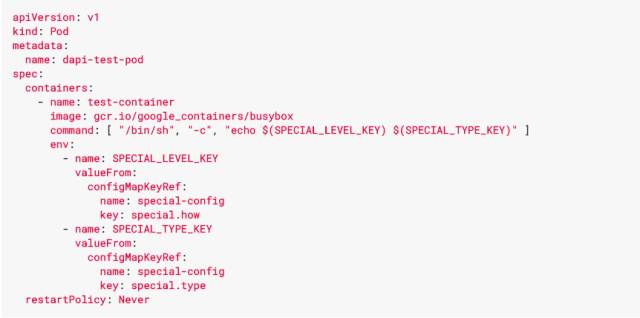 Kubernetes 1.2中如何使用ConfigMap  kubernetes 第17张